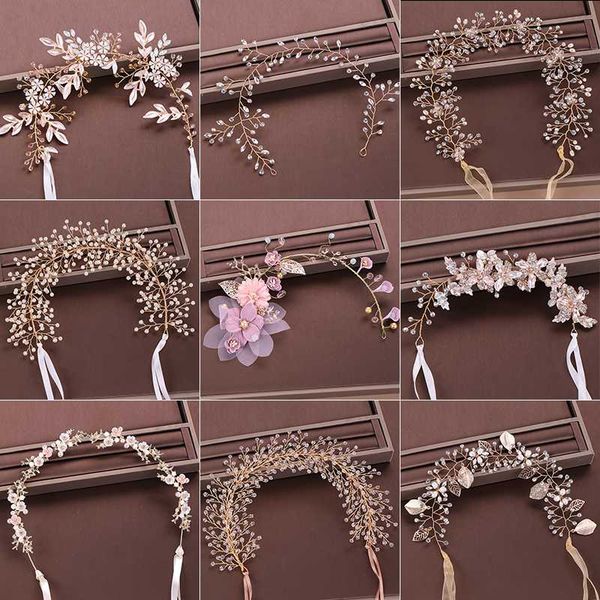 many design gold freshwater pearls women hair jewelry crystal rhinestone headband flower hairband wedding headpiece, Golden;white
many design gold freshwater pearls women hair jewelry crystal rhinestone headband flower hairband wedding headpiece, Golden;white