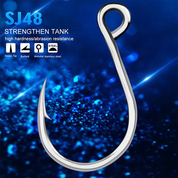 fishing hooks 10pcs(1/0# 3/0# 5/0#) - 5pc(7/0# 9/0# 11/0# ) saltwater stainless steel jig hook jigging pesca anzol fish
fishing hooks 10pcs(1/0# 3/0# 5/0#) - 5pc(7/0# 9/0# 11/0# ) saltwater stainless steel jig hook jigging pesca anzol fish