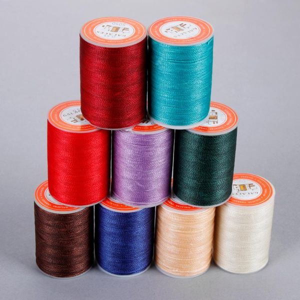 new leather tool 120meters 0.55mm waxed thread string for leather sewing string thread cord for crafts tool hand stitching, Black;white
new leather tool 120meters 0.55mm waxed thread string for leather sewing string thread cord for crafts tool hand stitching, Black;white