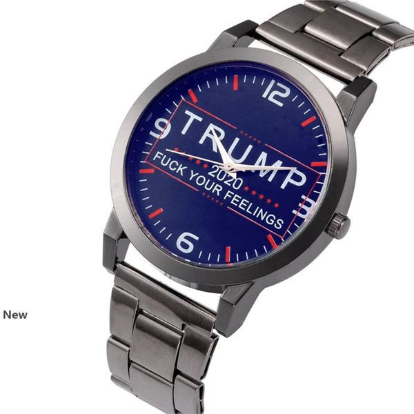 trump 2020 quartz watch silvery stainless steel watchband donald trump women men retro wrist watches clock party favor ljja4142
trump 2020 quartz watch silvery stainless steel watchband donald trump women men retro wrist watches clock party favor ljja4142