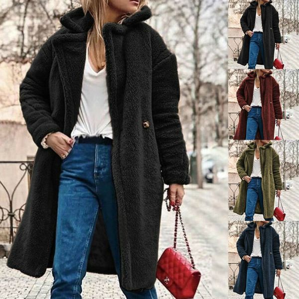 women wool blends coat winter warm elegant long sleeve turtleneck streetwear long coats outwear black wine red navy blue
women wool blends coat winter warm elegant long sleeve turtleneck streetwear long coats outwear black wine red navy blue