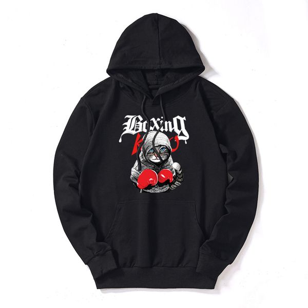 hoodie thin men women boxing cat fashion deisgner crew neck hoodie sweater plus size 5 color new mens clothes boys streetwear, Black
hoodie thin men women boxing cat fashion deisgner crew neck hoodie sweater plus size 5 color new mens clothes boys streetwear, Black
