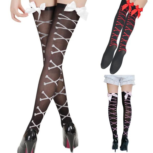 socks & hosiery women stockings cross stripe bowknot nylon over the knee thigh high for clubwear, Black;white
socks & hosiery women stockings cross stripe bowknot nylon over the knee thigh high for clubwear, Black;white