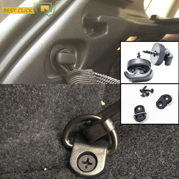 2pcs cargo net tie down hooks retainer clips with screws for rear trunk boot envelope floor net ring loop fixing accessories
2pcs cargo net tie down hooks retainer clips with screws for rear trunk boot envelope floor net ring loop fixing accessories