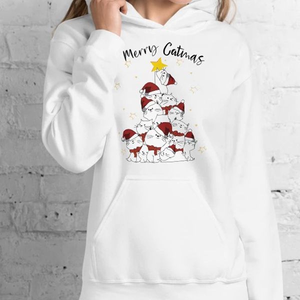 merry catmas tree hoodies women kawaii cat hooded pullover sweatshirt causal long sleeve graphic jumpers girl dropshipping, Black
merry catmas tree hoodies women kawaii cat hooded pullover sweatshirt causal long sleeve graphic jumpers girl dropshipping, Black