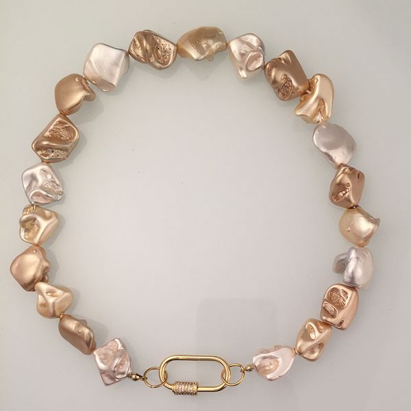 brand 2020 holly june locked necklace pave zircon spiral buckle jewelry femme bijoux statement irregular pearl necklace mayol, Golden;silver
brand 2020 holly june locked necklace pave zircon spiral buckle jewelry femme bijoux statement irregular pearl necklace mayol, Golden;silver