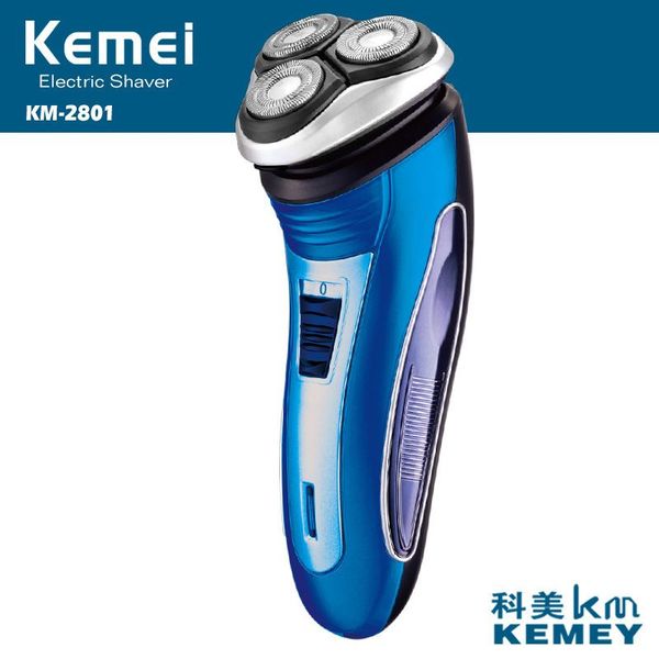 kemei km-2801 floating three-head shaver electric shaver wholesale men's rechargeable beard
kemei km-2801 floating three-head shaver electric shaver wholesale men's rechargeable beard