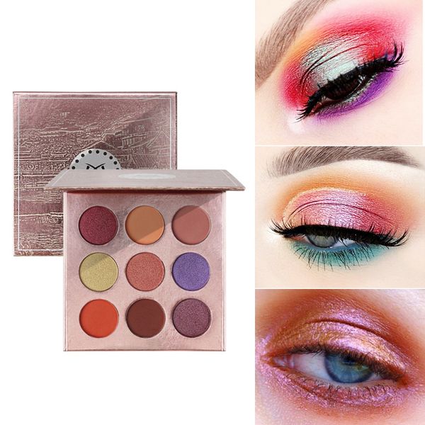 9-color shimmer matte eyeshadow waterproof smudge-proof long-lasting easy dyeing portable eye shadow palette
9-color shimmer matte eyeshadow waterproof smudge-proof long-lasting easy dyeing portable eye shadow palette
