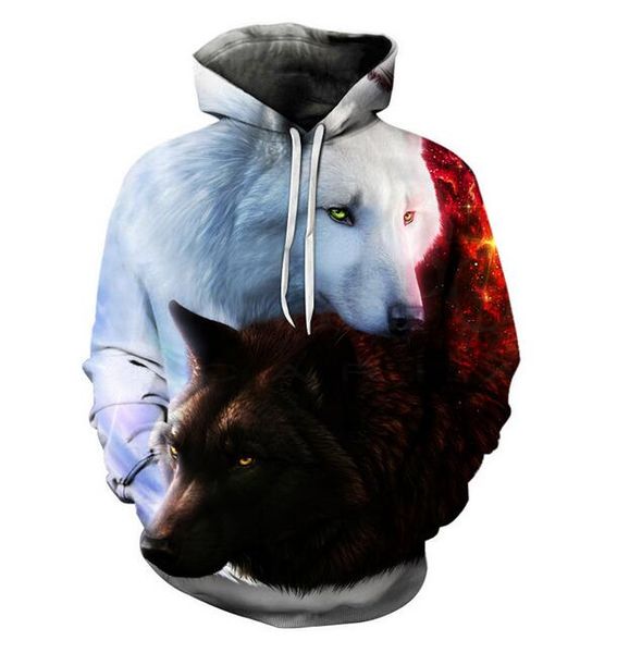 новая мода женщина / мужчина harajuku стиль wolf 3d повседневного печатные crewneck кофта толстовка unisex sportwear coat wr0127, Black
новая мода женщина / мужчина harajuku стиль wolf 3d повседневного печатные crewneck кофта толстовка unisex sportwear coat wr0127, Black