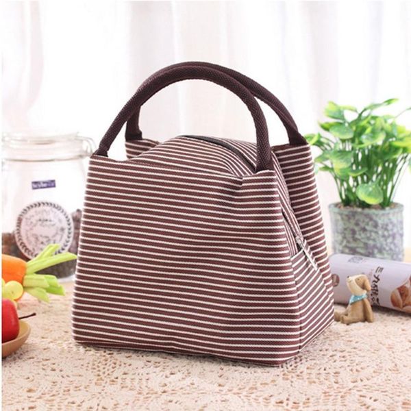 lunch box portable insulated lunch bag thermal picnic bags for women kids
