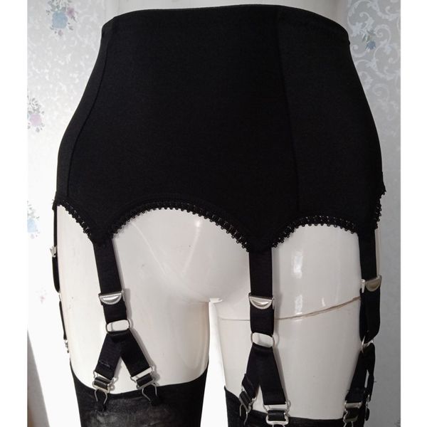 no bows wome luxurious silky satin 3 hook & eye 12-metal buckles 6 straps lingerie suspender elastic garter belt night clubwear accessory, Black;white
no bows wome luxurious silky satin 3 hook & eye 12-metal buckles 6 straps lingerie suspender elastic garter belt night clubwear accessory, Black;white