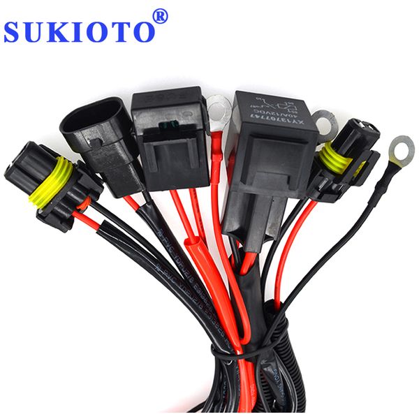 sukioto 40a relay 9005 9006 h1 h3 h7 h11 d2h relay harness wire extension cable xenon light controller h7 socket adapter plugs
sukioto 40a relay 9005 9006 h1 h3 h7 h11 d2h relay harness wire extension cable xenon light controller h7 socket adapter plugs