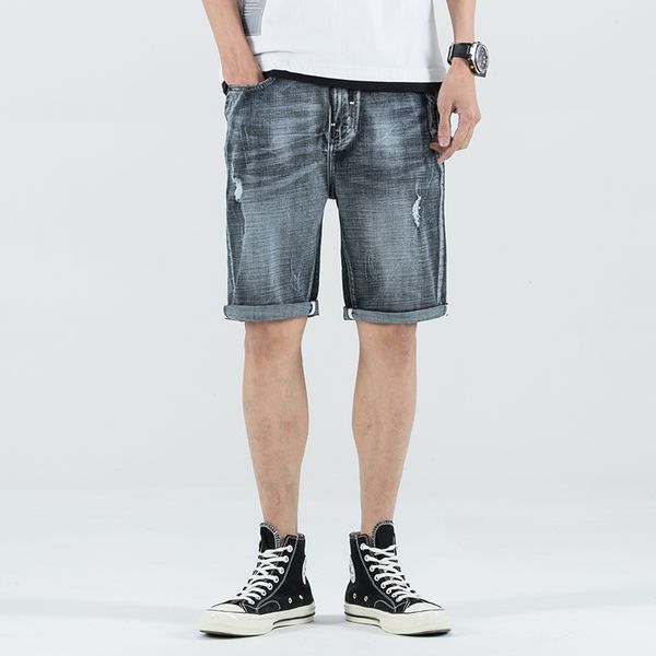 summer stretch thin cotton denim jeans male short men black soft fashion casual shorts pants plus size 28-36, Blue
summer stretch thin cotton denim jeans male short men black soft fashion casual shorts pants plus size 28-36, Blue