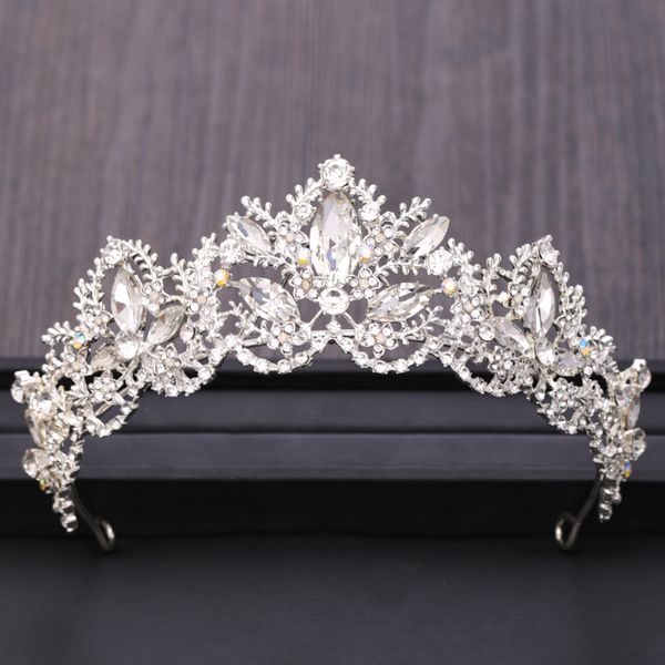 bridal hair accessories silver color crown headdress baroque rhinestone crystal wedding crown tiara wedding hair jewellery, Golden;silver
bridal hair accessories silver color crown headdress baroque rhinestone crystal wedding crown tiara wedding hair jewellery, Golden;silver