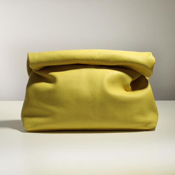 2020 new baguette layer cowhide yellow pink clutch curled handbags women bags bolsa feminina bolso mujer
2020 new baguette layer cowhide yellow pink clutch curled handbags women bags bolsa feminina bolso mujer
