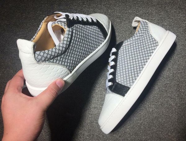 2019 designer low cut red bottom sneakers for men women genuine leather skateboard shoes brand, Black
2019 designer low cut red bottom sneakers for men women genuine leather skateboard shoes brand, Black