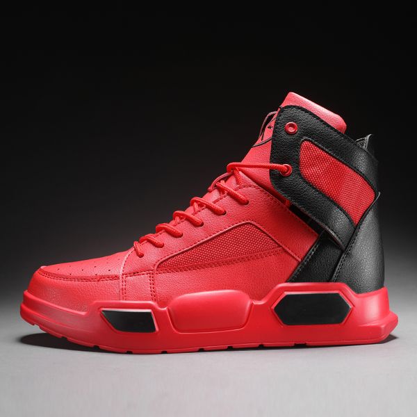 original youth fashion men shoes high men walking footwear red pu leather shoes for mens rubber bottom casual man, Black
original youth fashion men shoes high men walking footwear red pu leather shoes for mens rubber bottom casual man, Black