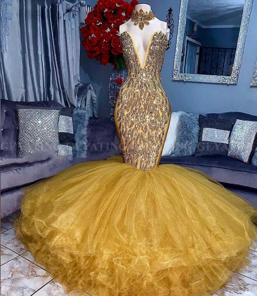 off shoulder gold mermaid prom dresses beaded crystal puffy ruffles graduation formal dress 2020 evening dresses robes robes de soirée, Black
off shoulder gold mermaid prom dresses beaded crystal puffy ruffles graduation formal dress 2020 evening dresses robes robes de soirée, Black