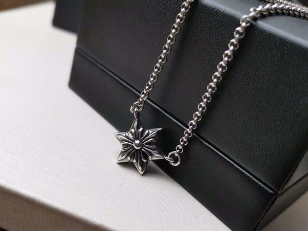 fashion brand designer six-pointed star necklace for lady design man and women party wedding lovers gift luxury hip hop jewelry, Silver
fashion brand designer six-pointed star necklace for lady design man and women party wedding lovers gift luxury hip hop jewelry, Silver