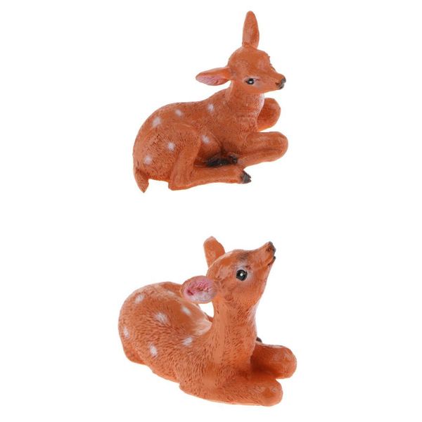 2pcs creative gifts fairy garden statue resin craft mini deer figurine lying home ornament
2pcs creative gifts fairy garden statue resin craft mini deer figurine lying home ornament
