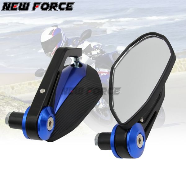 7/8" 22mm full cnc motorcycle handlebar bar end rearview rear view side mirrors convex glass universal for mt07 mt09
7/8" 22mm full cnc motorcycle handlebar bar end rearview rear view side mirrors convex glass universal for mt07 mt09