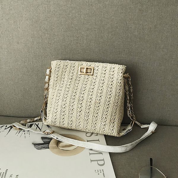 straw beach bag women chain handmade straw cross body bag shoulder strap cross body fashion ladies shoulder bags #15
straw beach bag women chain handmade straw cross body bag shoulder strap cross body fashion ladies shoulder bags #15