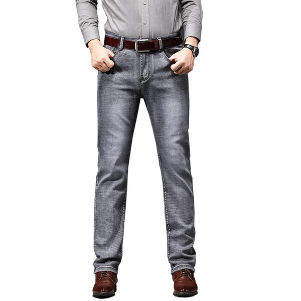 summer autumn stretch denim men retro gray jeans smart casual fashion straight jeans men's male denim 28-40, Blue
summer autumn stretch denim men retro gray jeans smart casual fashion straight jeans men's male denim 28-40, Blue