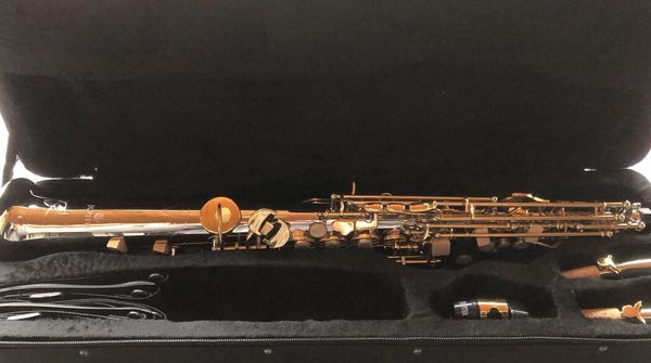 юпитер сопрано саксофон jss -1100sg (никель и золото) ключ high g b flat sax с двумя шейными быстрой перевозкой груза
юпитер сопрано саксофон jss -1100sg (никель и золото) ключ high g b flat sax с двумя шейными быстрой перевозкой груза