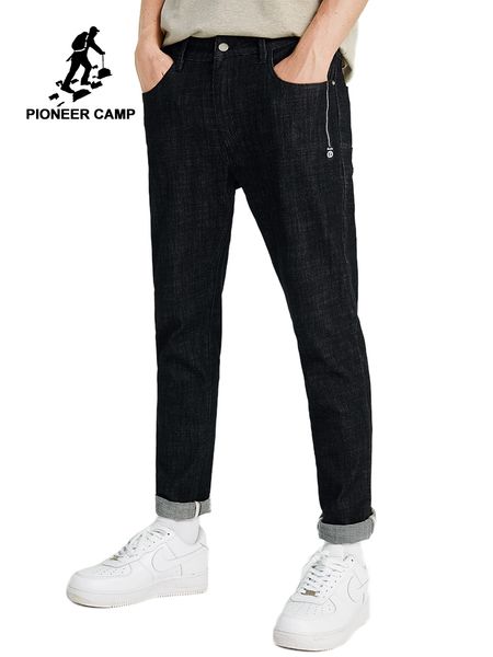 pioneer camp men black jeans pants denim casual classic autumn straight homme plain trousers anz908206, Blue
pioneer camp men black jeans pants denim casual classic autumn straight homme plain trousers anz908206, Blue