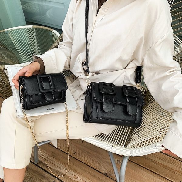 new oil wax leather handbags fashion luxury simple shoulder bag small designer square bag double buckle female crossbody
new oil wax leather handbags fashion luxury simple shoulder bag small designer square bag double buckle female crossbody