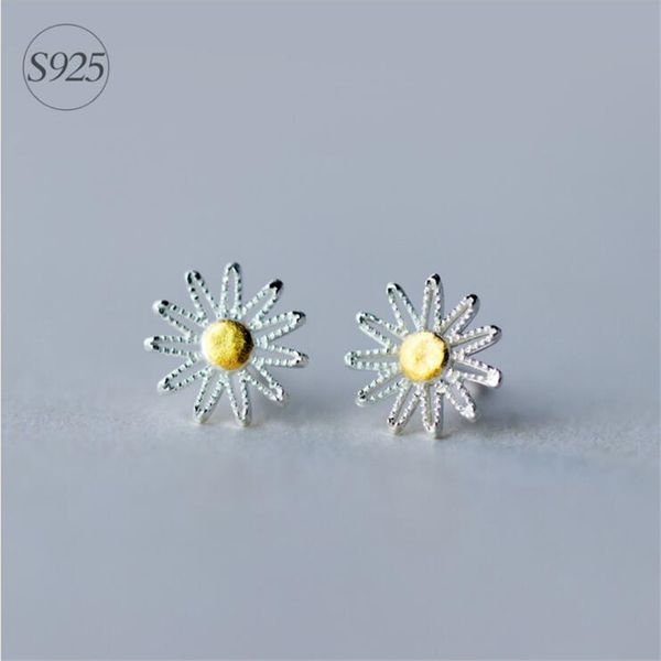 new trendy 925 sterling silver hollow yellow daisy flower stud earrings for women fine silver jewelry girls birthday gift es373, Golden;silver
new trendy 925 sterling silver hollow yellow daisy flower stud earrings for women fine silver jewelry girls birthday gift es373, Golden;silver