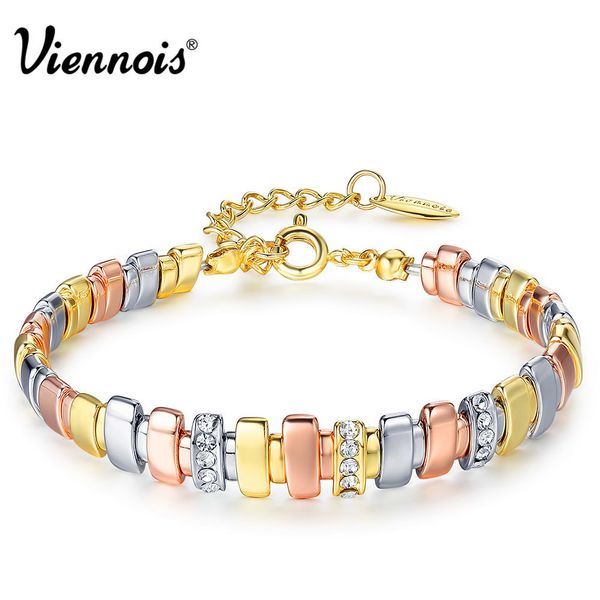 viennois new gold & silver & rose gold color bracelets for women rhinestone mixed color metallic chain bracelets & bangles, Golden;silver
viennois new gold & silver & rose gold color bracelets for women rhinestone mixed color metallic chain bracelets & bangles, Golden;silver