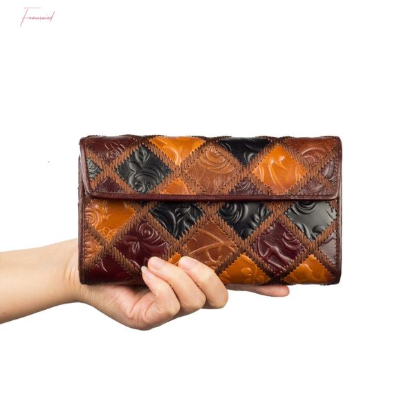 tanned genuine leather folded wallet organizer women long clutch bag purse card holder 8095 3c drop shipping, Red;black
tanned genuine leather folded wallet organizer women long clutch bag purse card holder 8095 3c drop shipping, Red;black