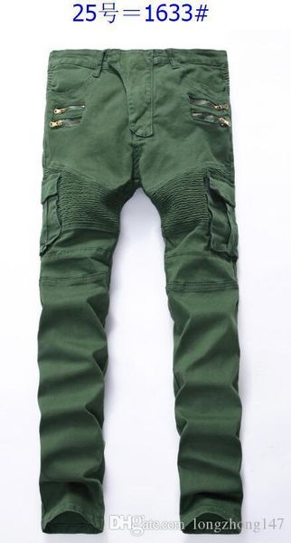 cool man's casual jeans motorcycle skinny pants pocket zipper tights fold trousers men cotton pencil pants, Blue
cool man's casual jeans motorcycle skinny pants pocket zipper tights fold trousers men cotton pencil pants, Blue