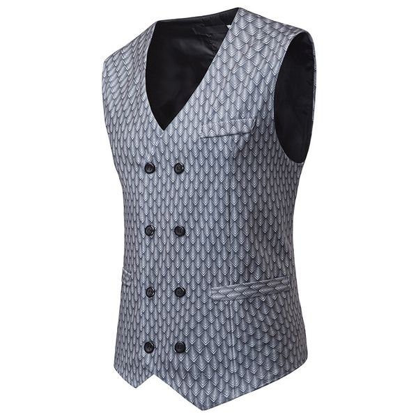 mens double breasted vest 2019 fashion nightclub party tuxedo suit vest waistcoat men slim fit stage prom vests gilet hombre xxl, Black;white
mens double breasted vest 2019 fashion nightclub party tuxedo suit vest waistcoat men slim fit stage prom vests gilet hombre xxl, Black;white