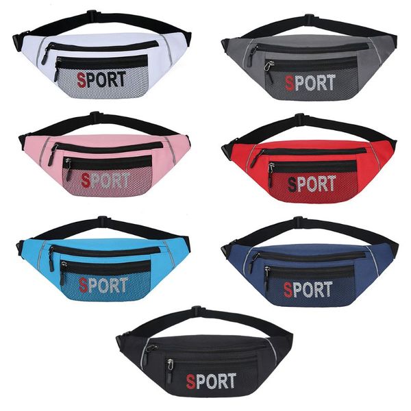 women men sports fanny pack waist pack travelling mobile phone bags