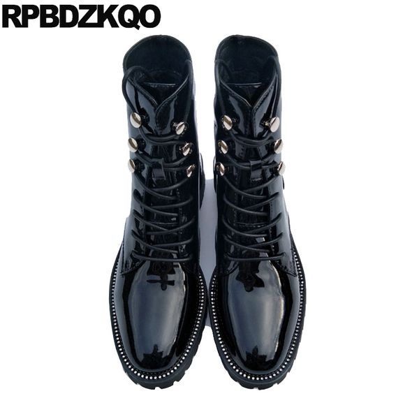 boots ankle flat designer shoes women luxury 2017 autumn genuine leather combat black fall patent lace up
boots ankle flat designer shoes women luxury 2017 autumn genuine leather combat black fall patent lace up