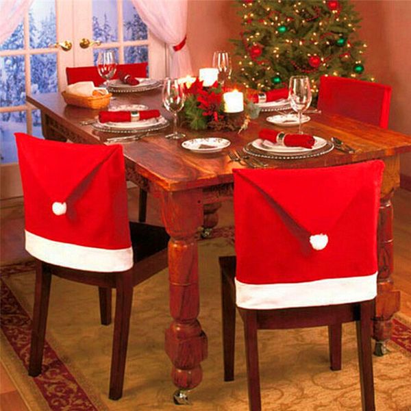 6pcs fashion santa clause red hat chair back cover christmas dinner table party decor for christmas
6pcs fashion santa clause red hat chair back cover christmas dinner table party decor for christmas