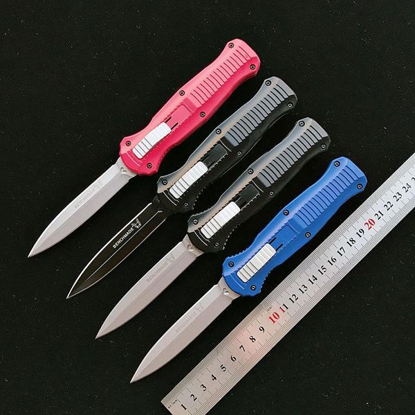 безбожник Benchmade нож двойного действия Автоматический нож 6061-T6 Алюминиевая ручка BM 3300 D2 стальной наконечник копья Plain Тактические ножи EDC инструмент
безбожник Benchmade нож двойного действия Автоматический нож 6061-T6 Алюминиевая ручка BM 3300 D2 стальной наконечник копья Plain Тактические ножи EDC инструмент
