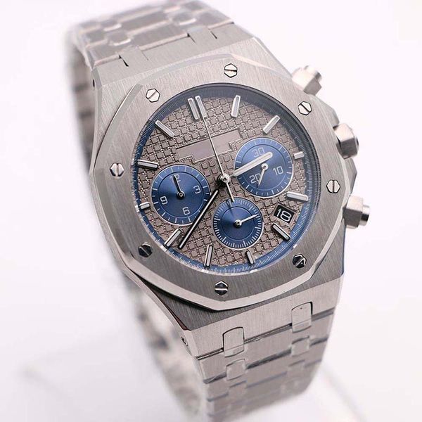 2020 u1 new series 26330 silver stainless steel strap blue gray quartz chronograph movement men's sports watches ing, Slivery;brown
2020 u1 new series 26330 silver stainless steel strap blue gray quartz chronograph movement men's sports watches ing, Slivery;brown
