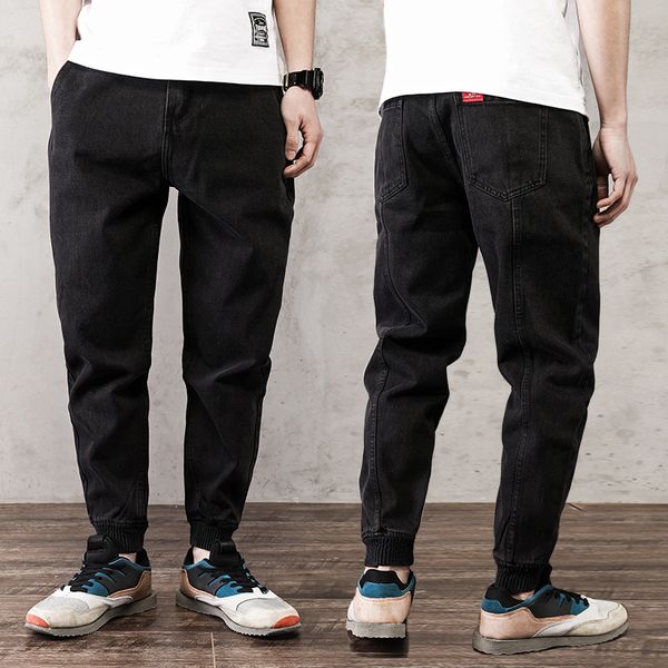 japanese vintage fashion men jeans black color spliced denim cargo pants wide leg harem troussers streetwear hip hop jeans men, Blue
japanese vintage fashion men jeans black color spliced denim cargo pants wide leg harem troussers streetwear hip hop jeans men, Blue