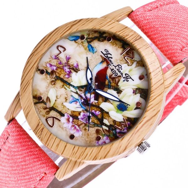 trendy quartz watch cowboy cloth strap round dial quartz watches exquisite workmanship for couples, Slivery;brown
trendy quartz watch cowboy cloth strap round dial quartz watches exquisite workmanship for couples, Slivery;brown