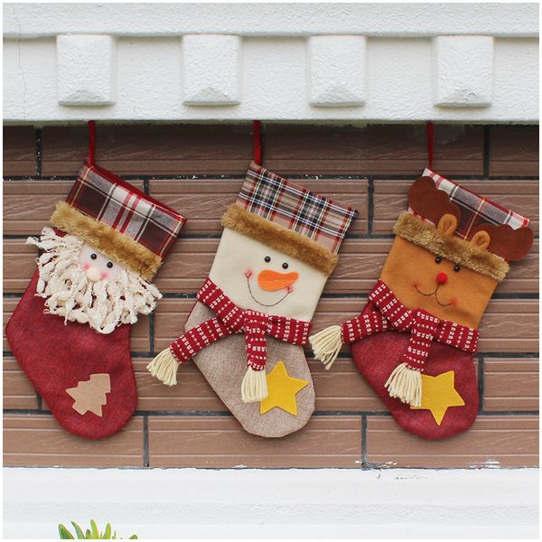 3pcs/lot christmas decoration stocking 32cm high long-legged christmas stockings gift bags decoration socks candy gift
3pcs/lot christmas decoration stocking 32cm high long-legged christmas stockings gift bags decoration socks candy gift