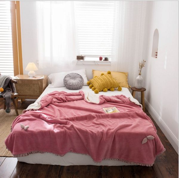 220 x 240 cm solid color autumn winter 2 layers thicken milk wool blanket simple leisure blanket crystal velvet bed sack
220 x 240 cm solid color autumn winter 2 layers thicken milk wool blanket simple leisure blanket crystal velvet bed sack
