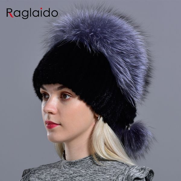 real fur hats for women winter warm natural fur knitted mink fashionable pompom skullies beanies hats with 2 balls, Blue;gray
real fur hats for women winter warm natural fur knitted mink fashionable pompom skullies beanies hats with 2 balls, Blue;gray
