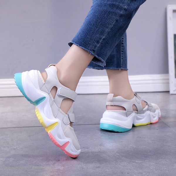 new summer women sandals 2020 colors sole ladies vulcanize shoes casual flat platform shoes comfortable leisure women sandal, Black
new summer women sandals 2020 colors sole ladies vulcanize shoes casual flat platform shoes comfortable leisure women sandal, Black