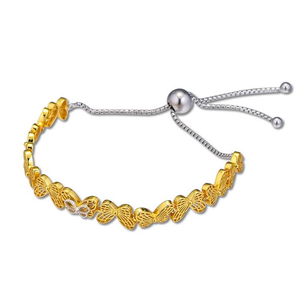 openwork butterflies golden shine sliding bracelets original 925 sterling silver adjustable chain charms bracelets for women new, Golden;silver
openwork butterflies golden shine sliding bracelets original 925 sterling silver adjustable chain charms bracelets for women new, Golden;silver