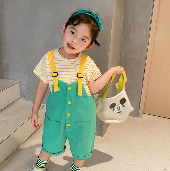 2020 wholesale girls 2 pcs set -shirt+overalls cotton girls suits 1-6 years qa982, White
2020 wholesale girls 2 pcs set -shirt+overalls cotton girls suits 1-6 years qa982, White
