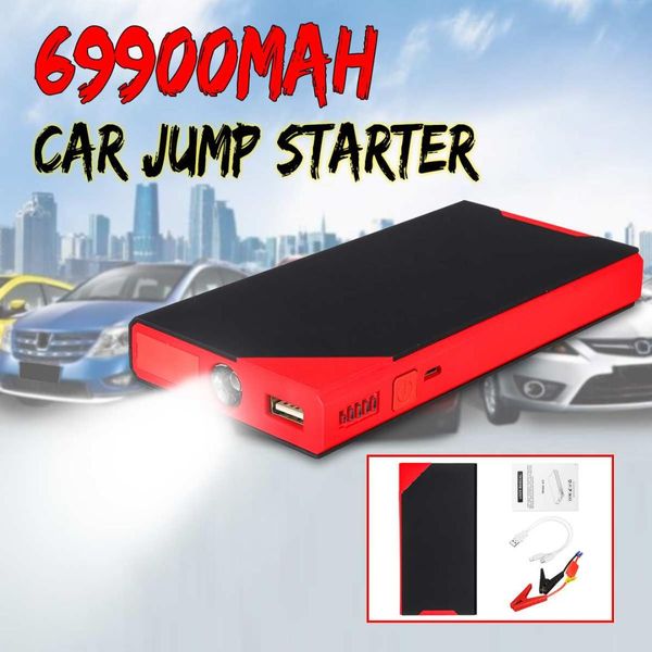 69900mah car jump starter power bank 12v usb led portable multifunction emergency car battery jumpstarter
69900mah car jump starter power bank 12v usb led portable multifunction emergency car battery jumpstarter