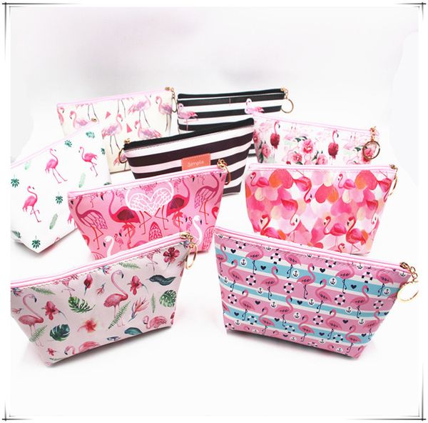 girls flamingo cosmetic bags women stripe makeup bag portable waterproof storage washing toiletry bags zip travel pouch clutch d22903, Black
girls flamingo cosmetic bags women stripe makeup bag portable waterproof storage washing toiletry bags zip travel pouch clutch d22903, Black